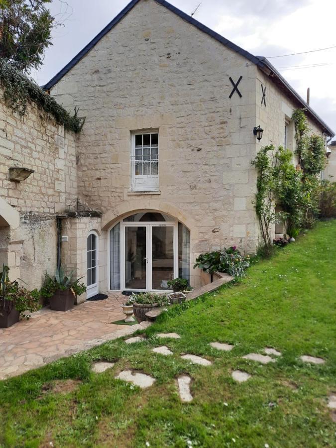 Esprit Troglo Villa Beaumont-en-Véron Exterior foto